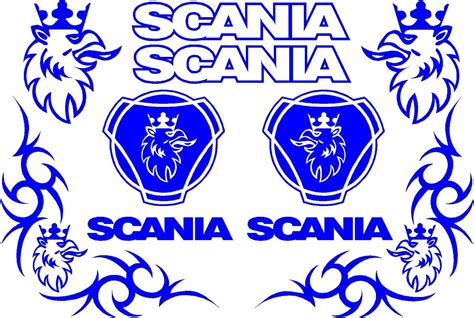 Scania Stickers Scania Sticker Set Scania Truck Stickers Scania Decals