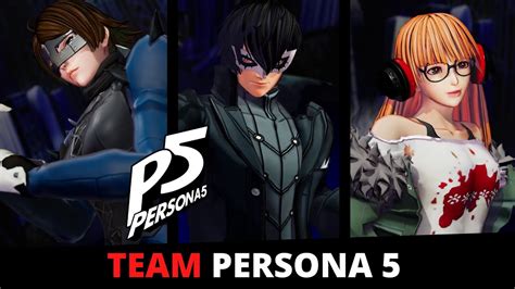 Team Persona 5 Kof Xv Mods Youtube