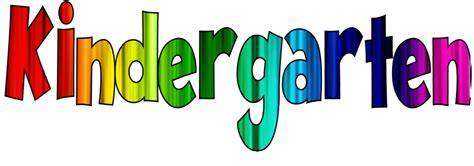 Kindergarten Clip Art Clipart Best