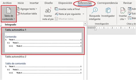 Como Poner Un Indice En Word Automatico Printable Templates Free