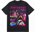POP SMOKE VLONE King of New York T-shirt noir pop Smoke Merch T-Shirt ...