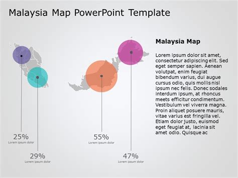 Malaysia Map 10 Powerpoint Template Slideuplift