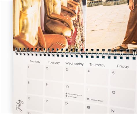 Premium Photo Calendar Elga Gillian
