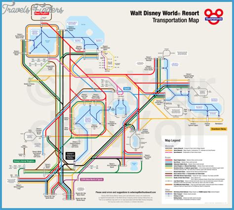 Orlando Subway Map Travelsfinderscom