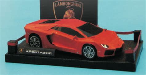 Paper Model Lamborghini Aventador Free And Printable For Kids And Adults
