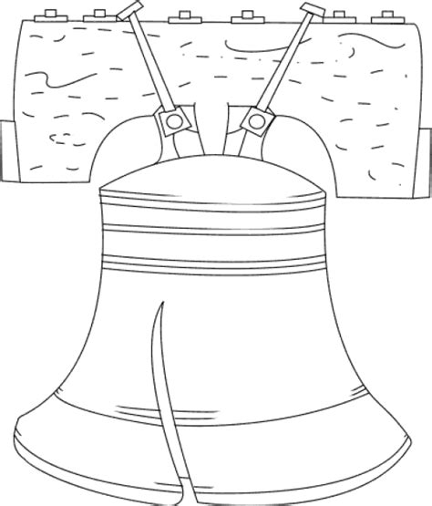 Choose the prints you like a lot of printable coloring pages can be available on just a couple of clicks on our website. Liberty Bell Outline | Freedom | Pinterest | Liberty, Le ...
