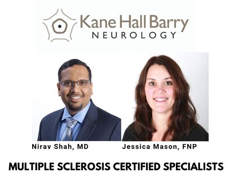 Congratulations To Dr Nirav Shah And Jessica Mason Fnp Kane Hall Barry Neurology