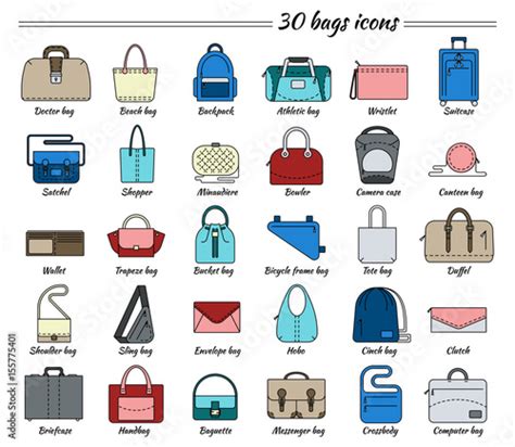 Names Of Different Handbag Styles