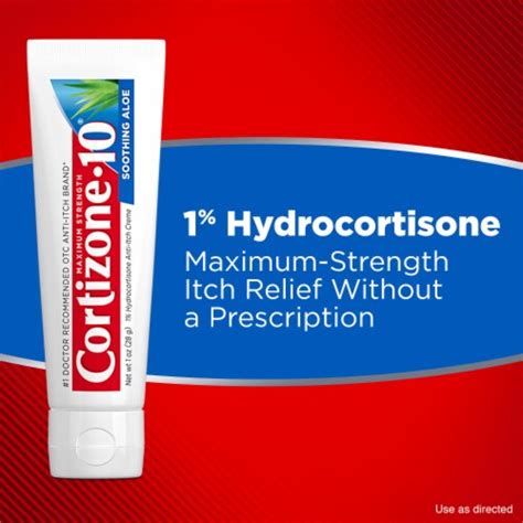 Cortizone 10® Maximum Strength Soothing Aloe Anti Itch Cream 2 Oz Fred Meyer