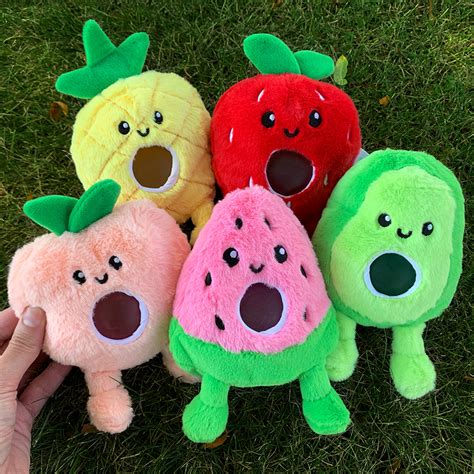 Magic Fortune Friends Fruit Plush Squishy Water Toy