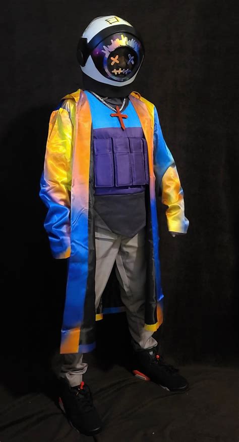 Travis Scott Astro Jack Costume Boys Kids Cosplay Astroworld Etsy
