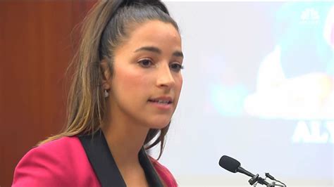 Aly Raisman Delivers Court Statement To Larry Nassar You Are Nothing