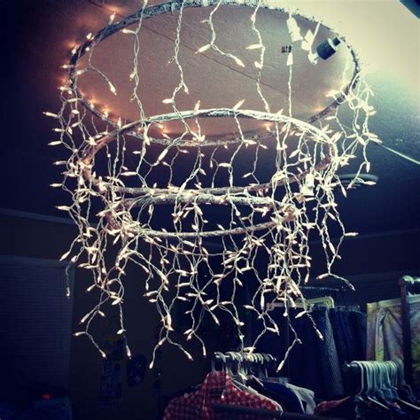 Pin By Xochitl Lopez On Products I Love Diy Chandelier Hula Hoop