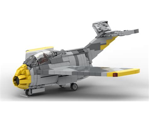 Focke Wulf Ta 183 Huckebein Minifig Scale Moc Minifig Lego Lego Moc