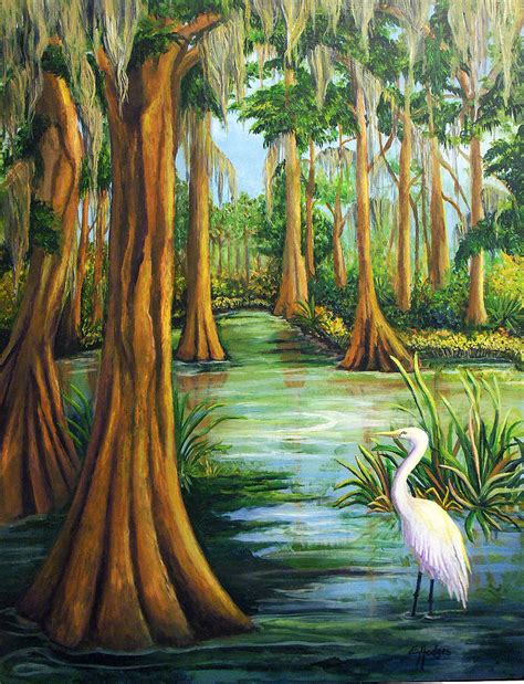 Check spelling or type a new query. Cypress Swamp Painting by Elaine Hodges