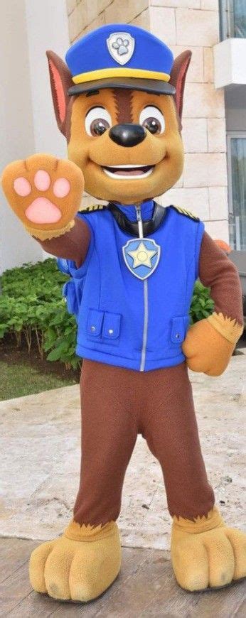 Paw Patrol Characters Mario Characters Chase Paw Patrol Fursuit