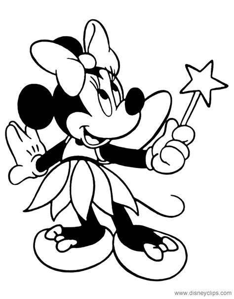 Minnie Mouse Coloring Pages Disney Coloring Book