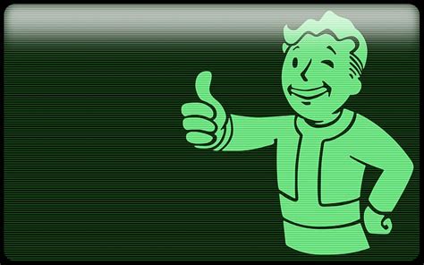 Hd Wallpaper Fallout Vault Boy Wallpaper Flare