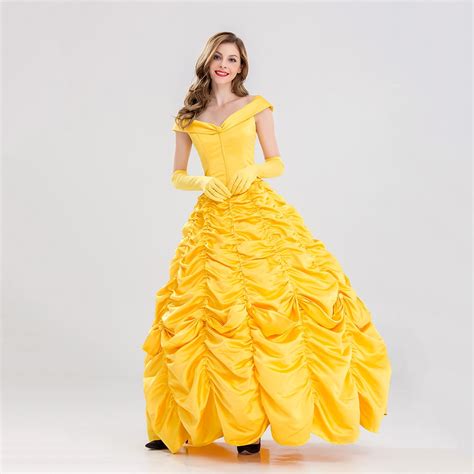 Buy 2018new Princess Belle Dress Beauty And The Beast