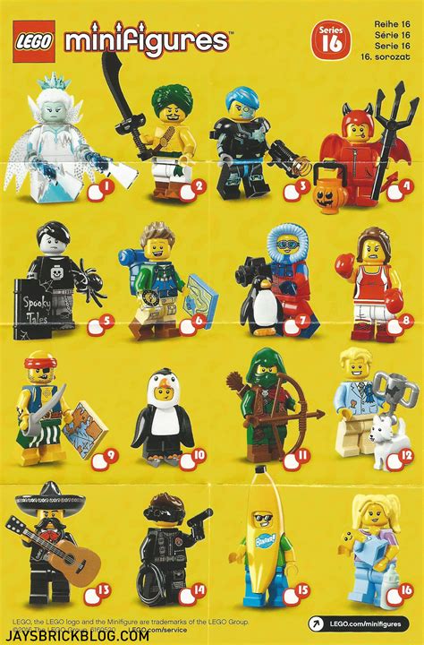 review lego minifigures series 16 jay s brick blog