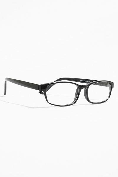 Roswell Squared Skinny Clear Glasses Black 1274 4 Clear Glasses Glasses Skinny