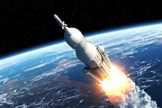 Rocket In Space - Rockets In The Space - 1500x1000 - Download HD ...