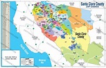 Santa Clara County Zip Code Map – Otto Maps