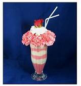 Ice Cream Soda Flower Arrangement