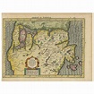 Antique Map of Prussia by Janssonius, 1628 For Sale at 1stDibs