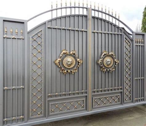 You can also try different glass textures and designs. Modern Gate Design for Elegant Home Decoration Ideas ...