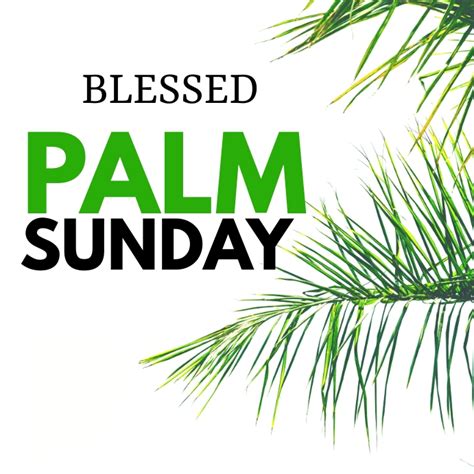 Palm Sunday Easter Template Postermywall