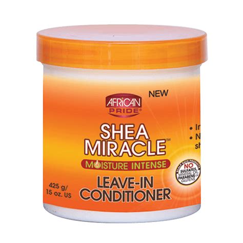 African Pride Shea Miracle Moisture Intense Leave In Conditioner