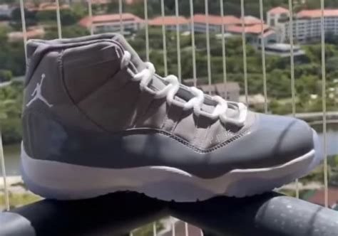 Air Jordan 11 Cool Grey Ct8012 005 2021 Release Date Jordans Shoes