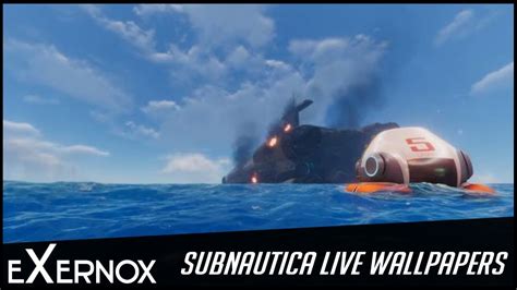 Subnautica Live Wallpaper Fhd Lifepod Youtube