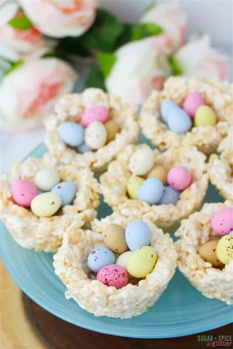 Planning ahead for this day is key if you want. No-Bake Mini Egg Easter Nests (with Video) ⋆ Sugar, Spice ...