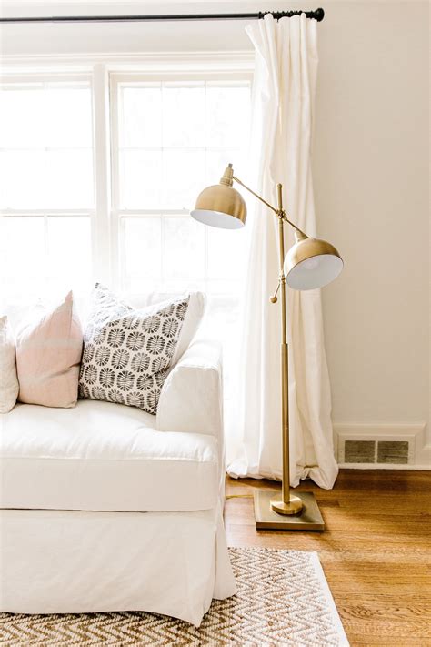 perfect gold floor lamp  images kid friendly