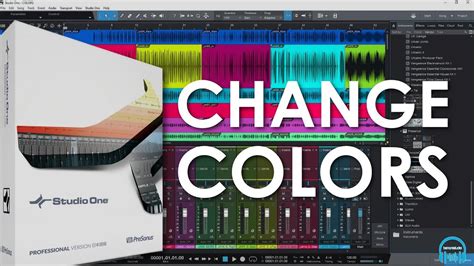 Studio One Interface Color Track Color Clip Color Youtube