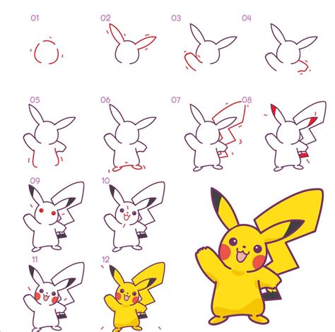 Học Cách Vẽ Pikachu Dễ Nhất Với Video Tutorial Chất Lượng Cao