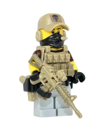 Pmc Operator Modern Brick Warfare Toys Lego Soldiers Lego Army Custom Lego