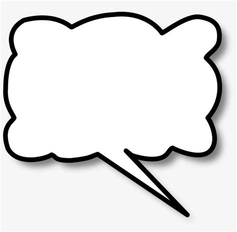 Speech Bubble Word Bubble Clip Art Png Image Transparent Png Free Download On Seekpng