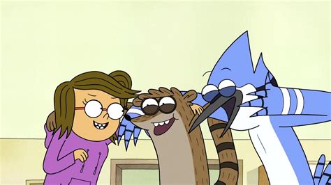 Regular Show Mordecai Rigby And Eileen Want To Make A Party For