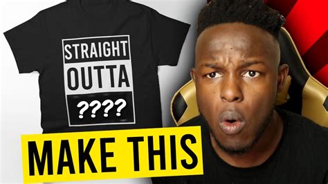 Design Ideas That Sell On Redbubble Straight Outta Design Tutorial