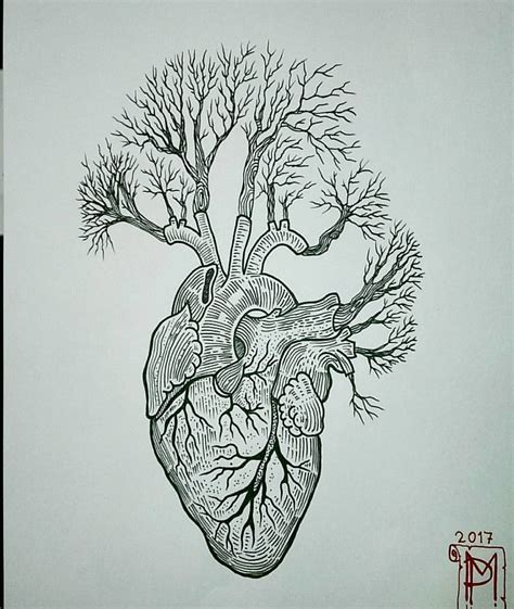 Heart Tree With Roots
