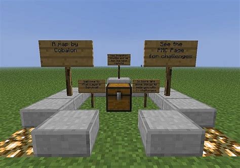 Flat Layers Survival Minecraft Map