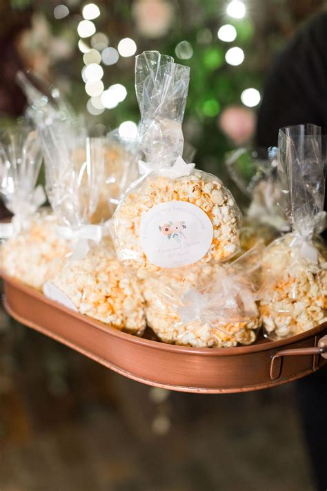 Wedding Popcorn Containers