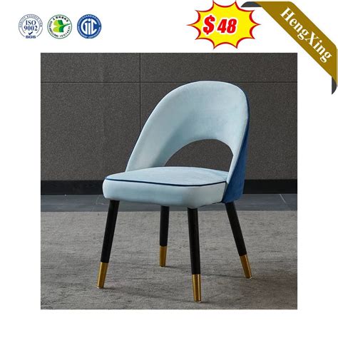 Nordic Light Luxury Dining Furniture Home Restaurant Leather Chair