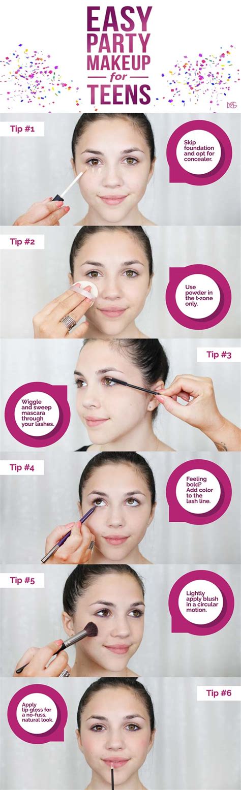 Easy Makeup Step By With Pictures Saubhaya Makeup