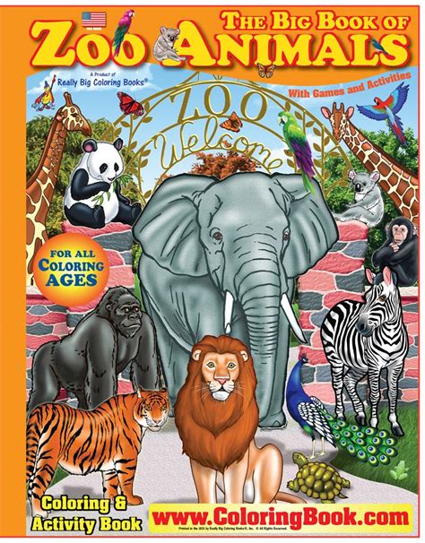 They have up here now are not quite good enough. Wholesale Coloring Books | Big Book of Zoo Animals
