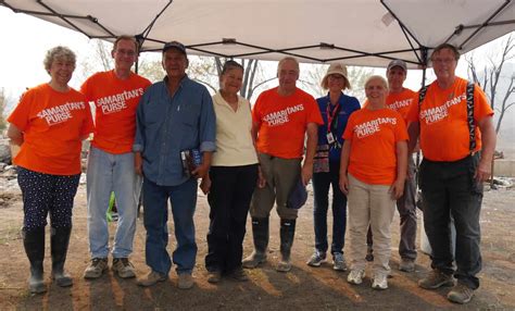 At least 50 large fires are burning across nearly a dozen states amid a. Ruth and her husband Les, pictured here with Samaritan's ...