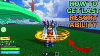 How To Get & Use Last Resort Ability in Blox Fruits - YouTube